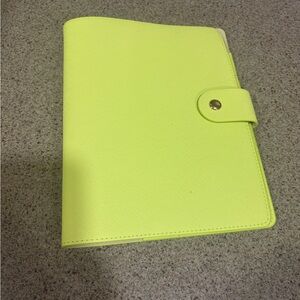 STONEY CLOVER LANE Lime Green Notebook Cover